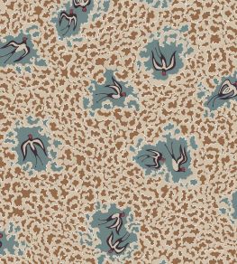 Bea's Swallows Wallpaper by Josephine Munsey Alma and Osney Blue
