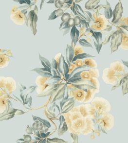 Camellia Garden Wallpaper by Anna French Soft Gold