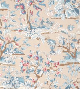 Elwood Wallpaper by Anna French Document Linen