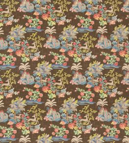 Knights Tale Fabric by GP & J Baker Cocoa