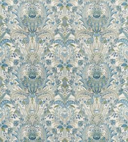 Narbeth Fabric by Anna French Blue & Green
