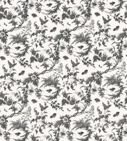 Newlands Toile Fabric by Anna French Black