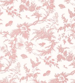 Newlands Toile Wallpaper by Anna French Blush