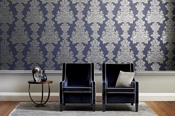 Zoffany Constantina Damask Wallpaper Collection | Jane Clayton